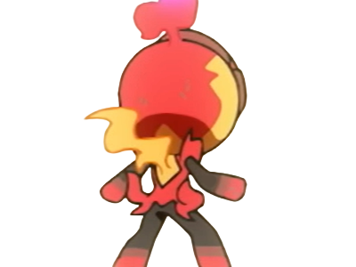 charbambin charcadet carbou pokemon pkm jeu anime type feu 9g paldea enfant