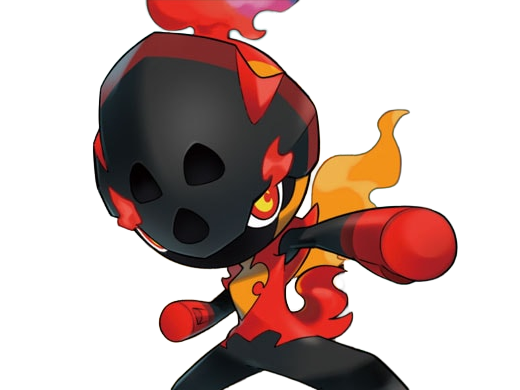 charbambin charcadet carbou pokemon pkm jeu anime type feu 9g paldea enfant