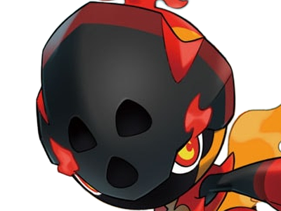 charbambin charcadet carbou pokemon pkm jeu anime type feu 9g paldea enfant