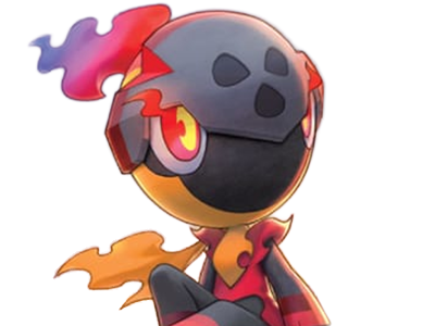 charbambin charcadet carbou pokemon pkm jeu anime type feu 9g paldea enfant