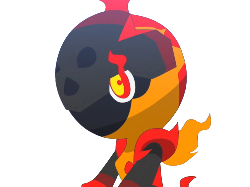 charbambin charcadet carbou pokemon pkm jeu anime type feu 9g paldea enfant