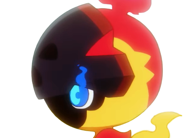 charbambin charcadet carbou pokemon pkm jeu anime type feu 9g paldea enfant shiny