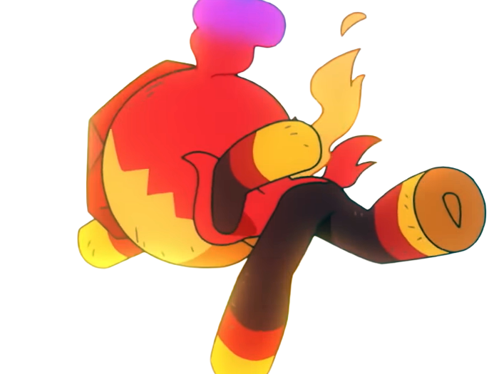 charbambin charcadet carbou pokemon pkm jeu anime type feu 9g paldea enfant