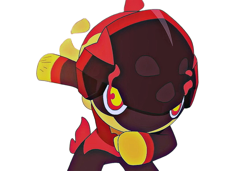 charbambin charcadet carbou pokemon pkm jeu anime type feu 9g paldea enfant