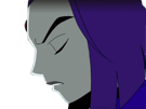 raven-teen-titans-violet-pourpre-dc-comics-demi-demone-trichoporphyree-indigo