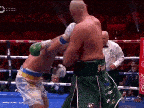 usyk fury oleksandr boxe boxeur poids lourds champion tyson ko knockdown patate gif