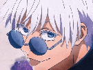 gojo-satoru-jujutsu-kaisen-langue-cute-mignon-bg-flow-aura-farming-chad-anime-kj-gif
