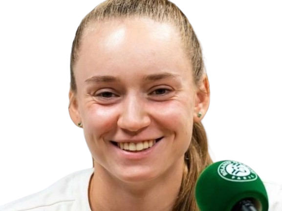 elena rybakina tennis sourire fille