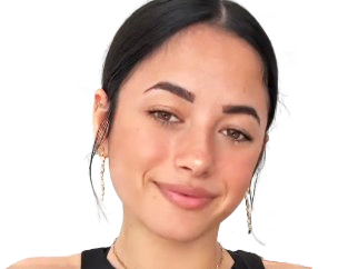 miel abitbol influenceuse teen depitee maline blasee sourire