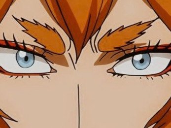 mereoleona vermillion black clover marie vermeil cheveux rouge yeux bleu fic bloop
