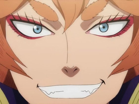 mereoleona vermillion black clover marie vermeil cheveux rouge yeux bleu fic bloop