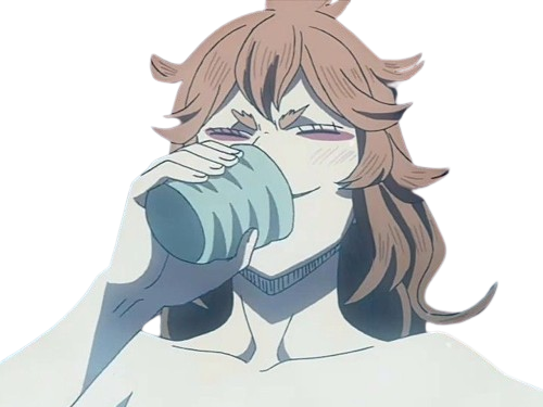 mereoleona vermillion black clover marie vermeil cheveux rouge yeux bleu fic bloop