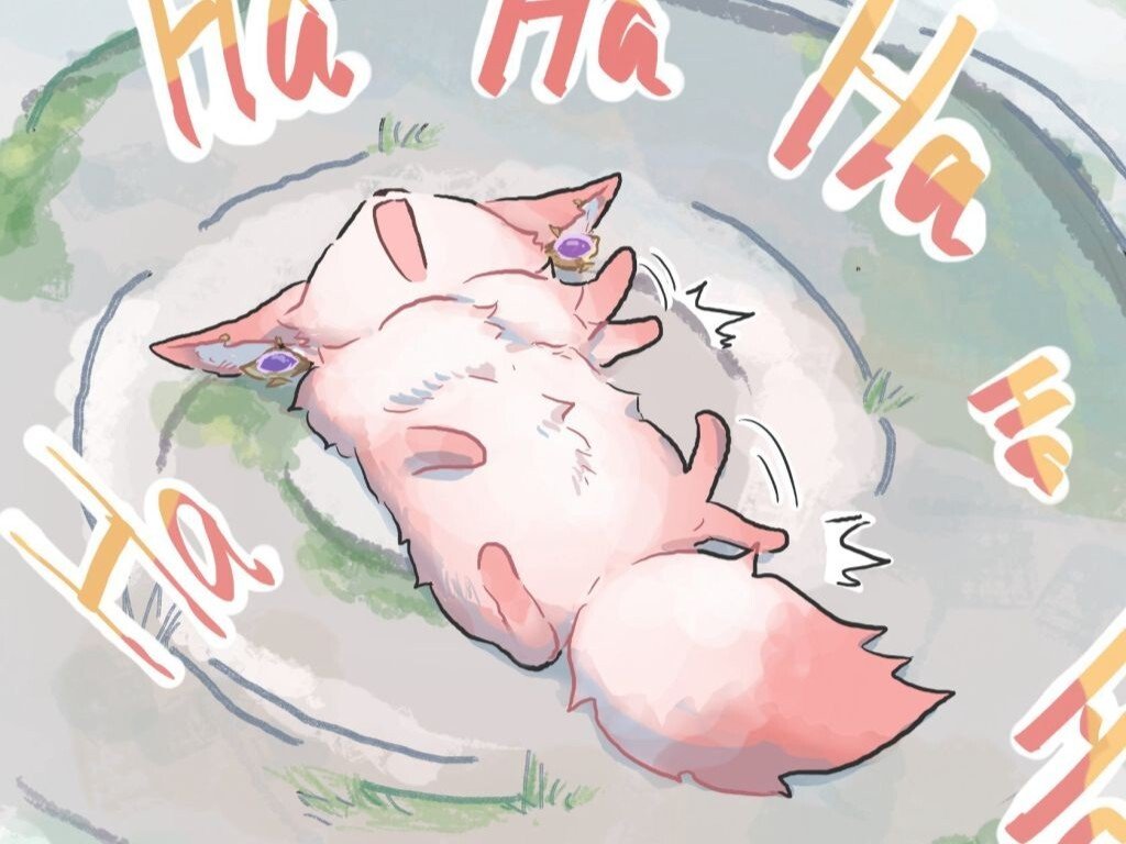 inazuma yae miko renard fox genshin impact mdr haha