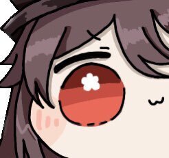 hutao zoom big gros genshin impact oeil chibi