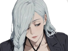 mei-mei-mei-jujutsu-kaisen-jjk-cheveux-blanc-yeux-violet-tresse-ade-adelaide-vizard-fic-bloop