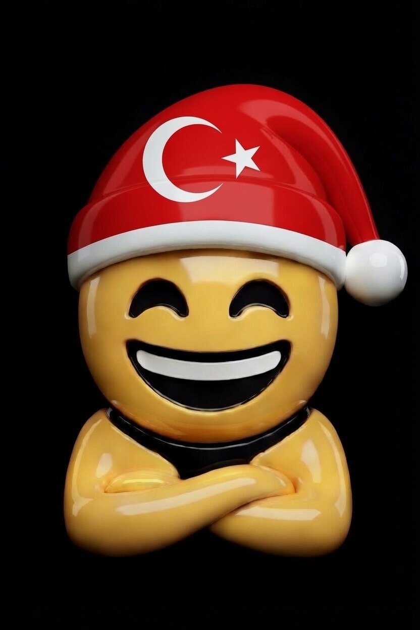 hap eco plus 3d bonnet grand sourire large bras croises croix drapeau turquie