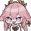 yae-miko-langue-gif-genshin-impact-electro-inazuma-renard