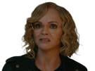 christina-ricci-misty-quigley-adulte-actrice-yellowjackets-blonde-lunettes-folle-showtime-serie
