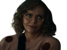 christina-ricci-misty-quigley-adulte-actrice-yellowjackets-blonde-lunettes-folle-showtime-serie