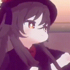 genshin hutao hu tao gif danse 3 chibi