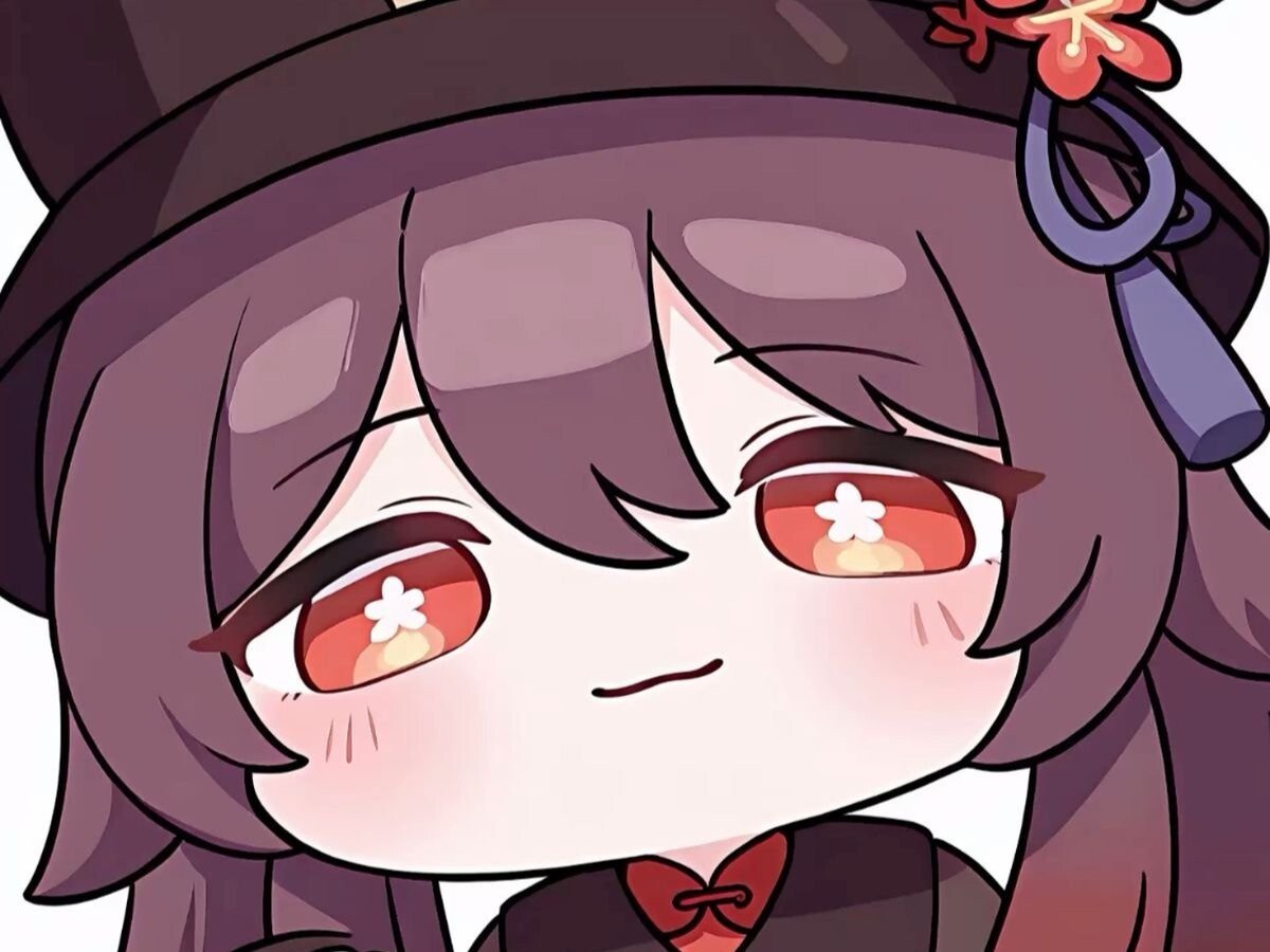hutao hu tao genshin impact chibi tranquille