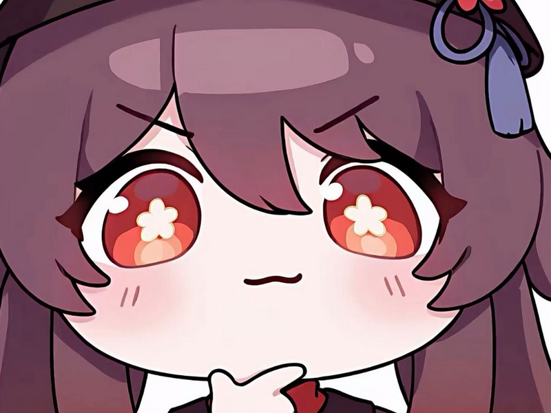 genshin impact hutao hu tao chibi