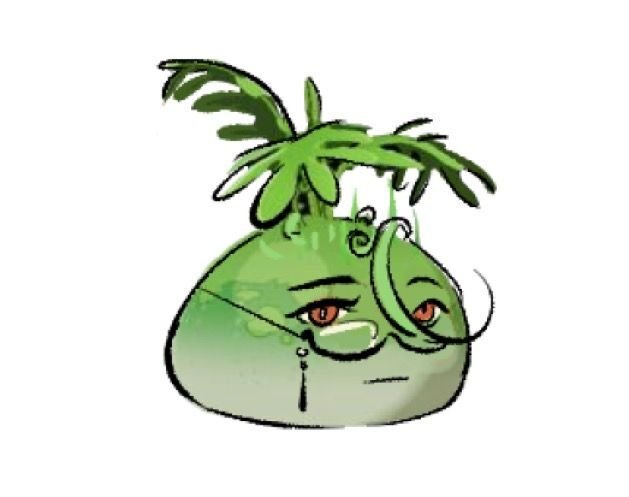 genshin impact emilie blob slime dendro