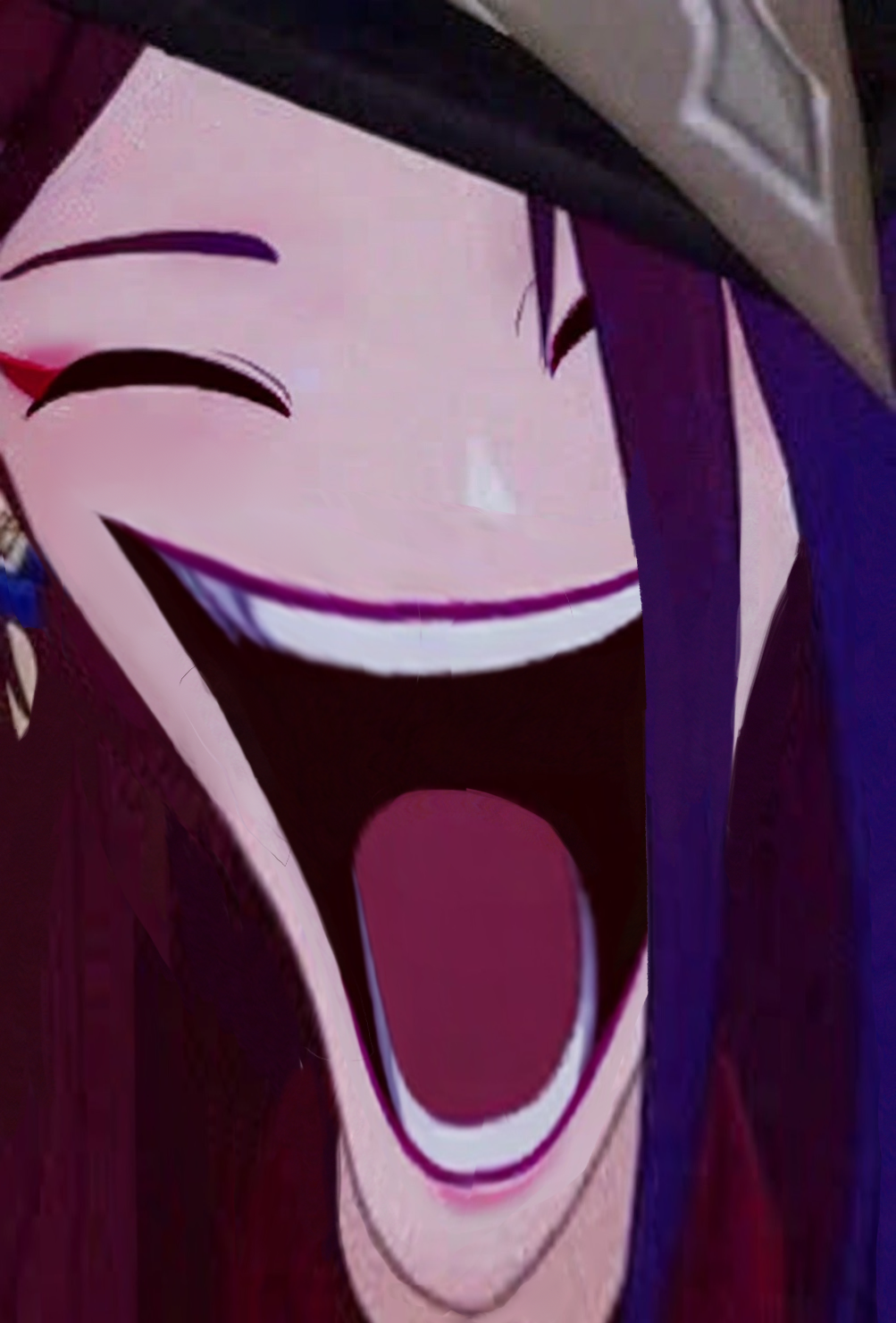 genshin impact chasca rire mdr machoire gueule
