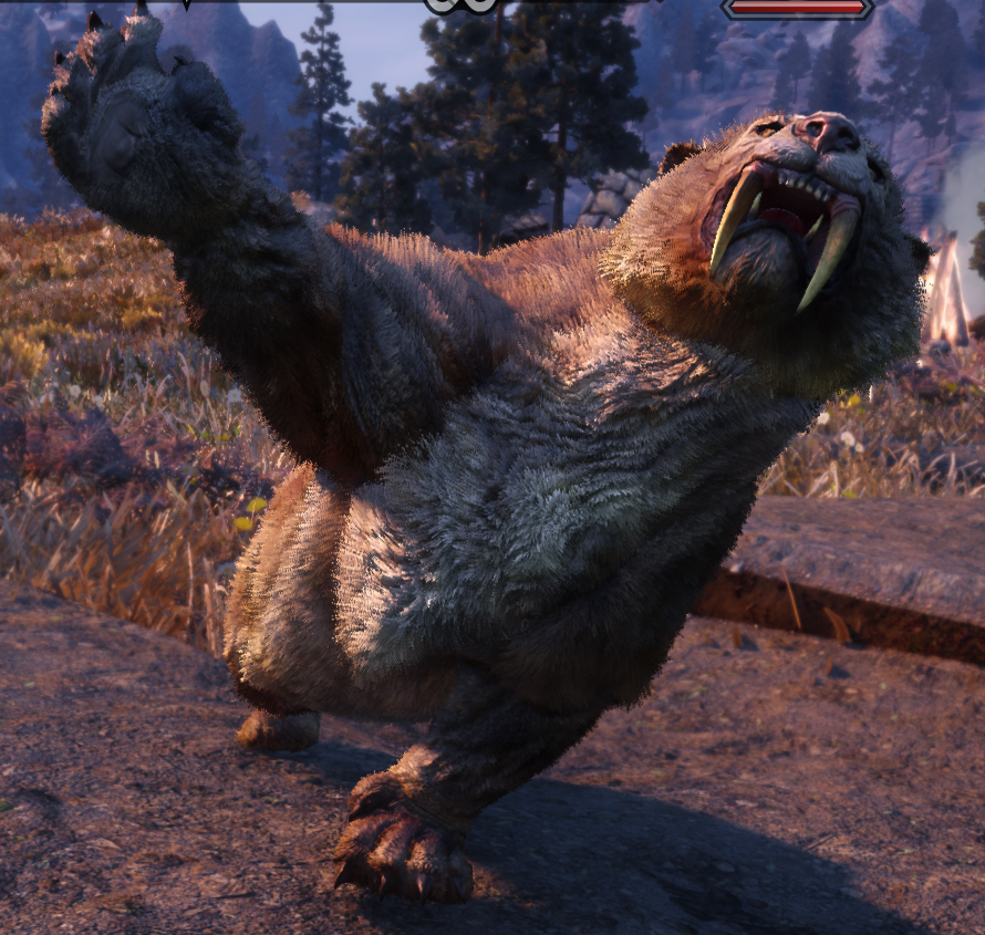 skyrim smilodon