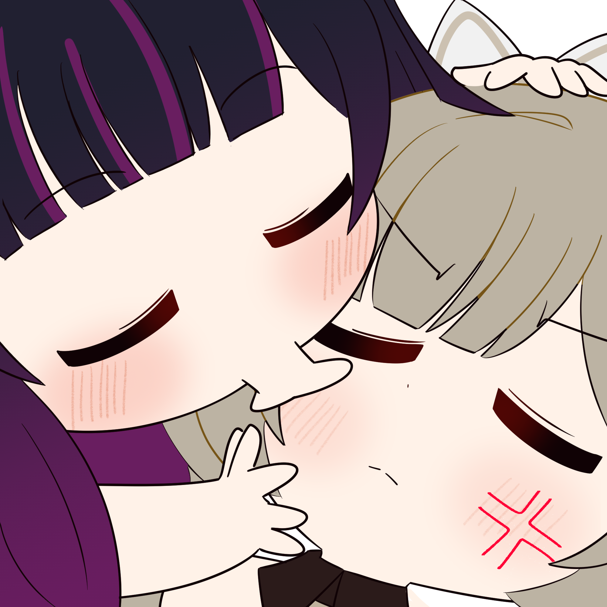 sandbina sandrone columbina big bisou kiss chibi genshin impact