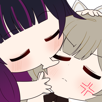sandbina-sandrone-columbina-big-bisou-kiss-chibi-genshin-impact
