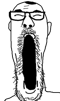 wojak-soyjak-lunettes-hurle-soyjack