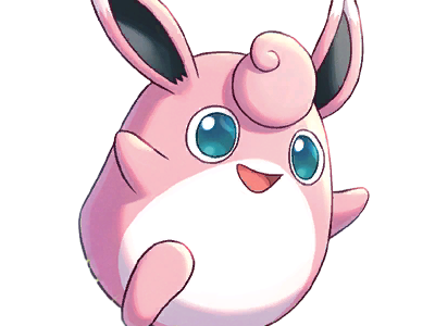 grodoudou wigglytuff pukurin pokemon pkm jeu anime type normal fee 1g kanto bouboule
