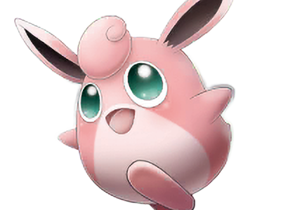 grodoudou wigglytuff pukurin pokemon pkm jeu anime type normal fee 1g kanto bouboule