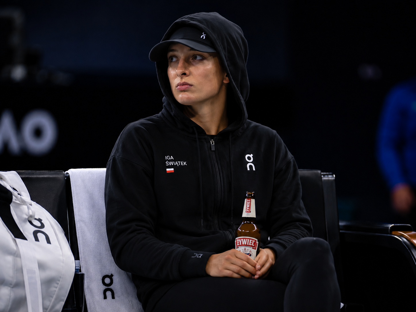 iga swiatek triste biere alcool tennis