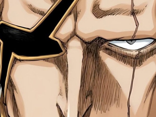 zaraki kenpachi bleach cheveux noir cicatrice bandeau sepp fic bloop