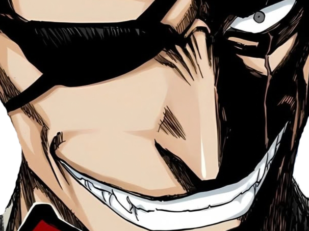 zaraki kenpachi bleach cheveux noir cicatrice bandeau sepp fic bloop