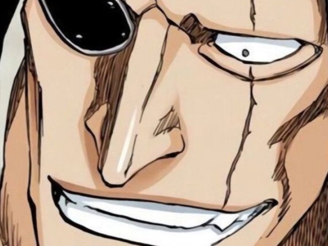 zaraki kenpachi bleach cheveux noir cicatrice bandeau sepp fic bloop