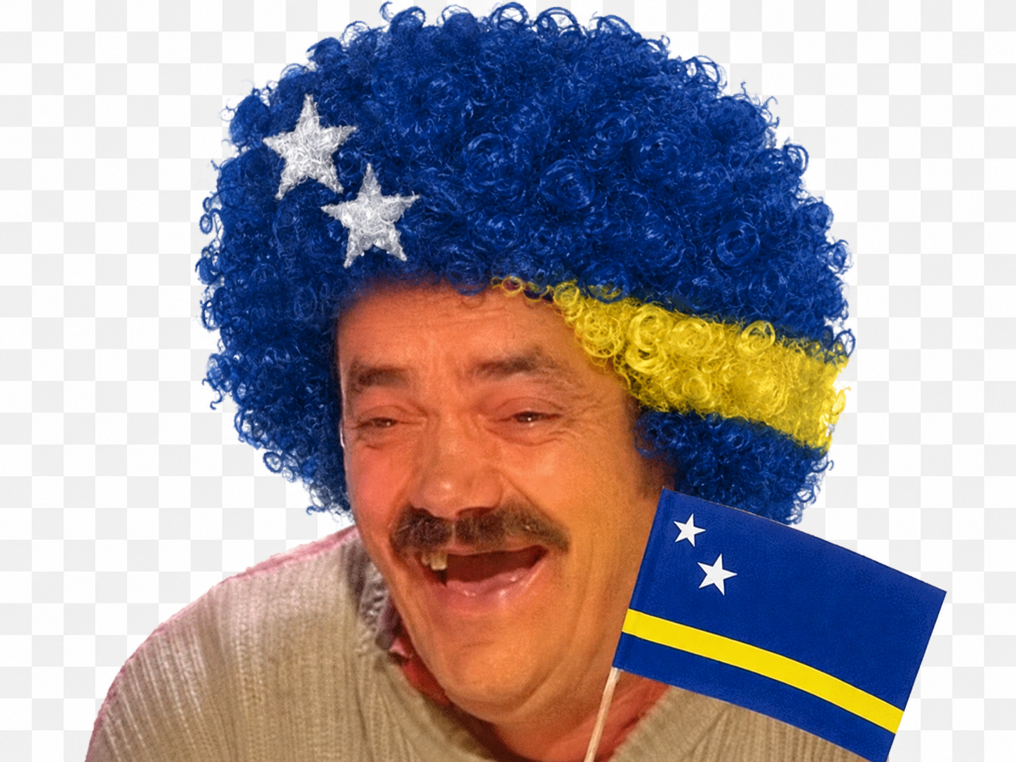 curacao antilles foot supporter cdm monde iles risitas