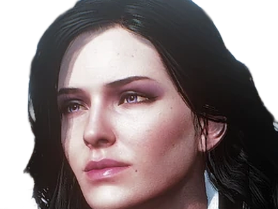 yennefer de vengerberg yen yenna magicienne the witcher jeux femme cheveux-noirs yeux-violets