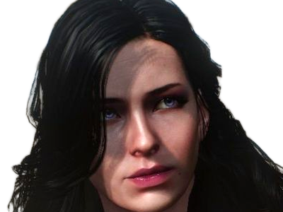 yennefer de vengerberg yen yenna magicienne the witcher jeux femme cheveux-noirs yeux-violets