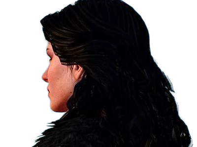 yennefer de vengerberg yen yenna magicienne the witcher jeux femme cheveux-noirs yeux-violets