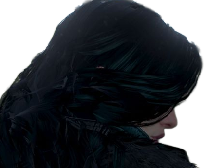 yennefer de vengerberg yen yenna magicienne the witcher jeux femme cheveux-noirs yeux-violets