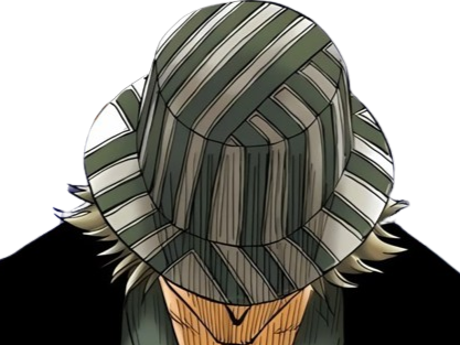urahara kisuke bleach blond chapeau fic bloop