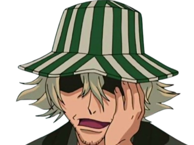 urahara kisuke bleach blond chapeau fic bloop