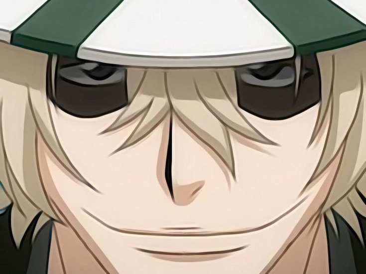 urahara kisuke bleach blond chapeau fic bloop