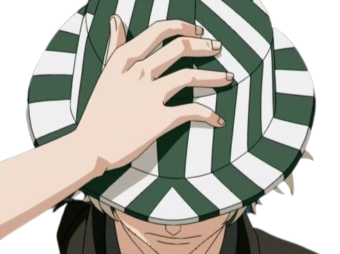 urahara kisuke bleach blond chapeau fic bloop