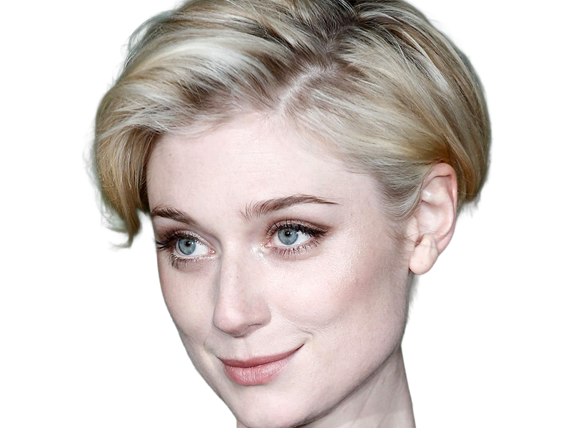 Sticker elizabeth debicki actrice femme polonaise australienne cheveux blonds yeux bleues 2015s vingtenaire vingtaine grande cheveux courts par Dark-63