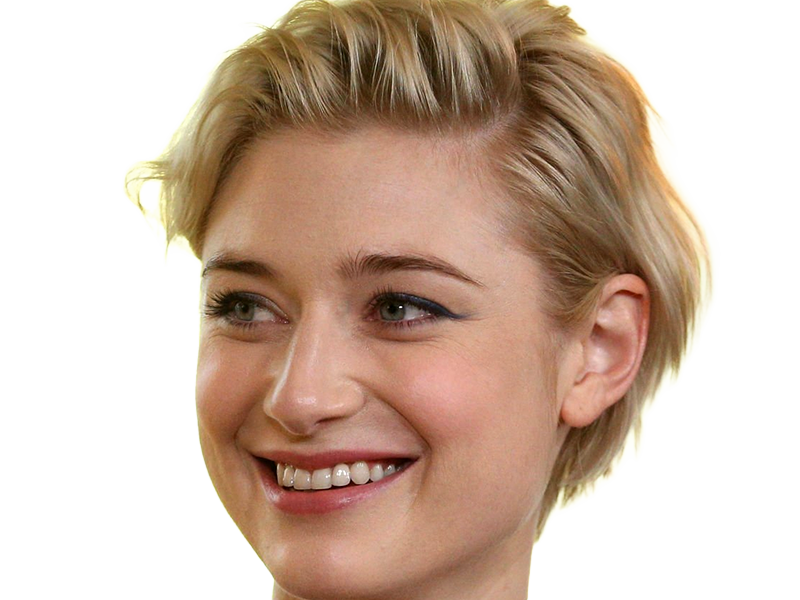 Sticker elizabeth debicki actrice femme polonaise australienne cheveux blonds yeux bleues 2015s vingtenaire vingtaine grande cheveux courts par Dark-63