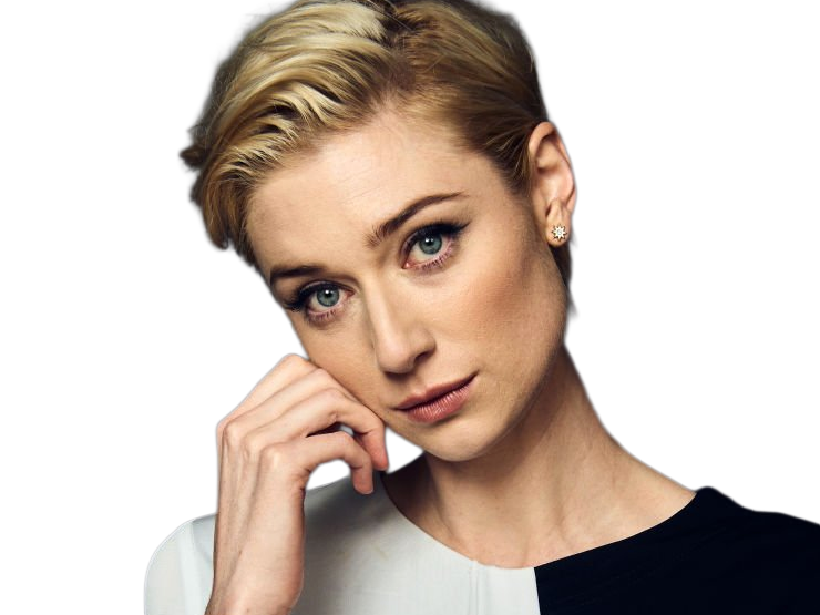 Sticker elizabeth debicki actrice femme polonaise australienne cheveux blonds yeux bleues 2015s vingtenaire vingtaine grande cheveux courts par Dark-63
